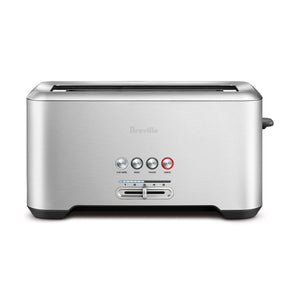 Breville 'A Bit More' 4-Slice Toaster, Brushed Stainless Steel