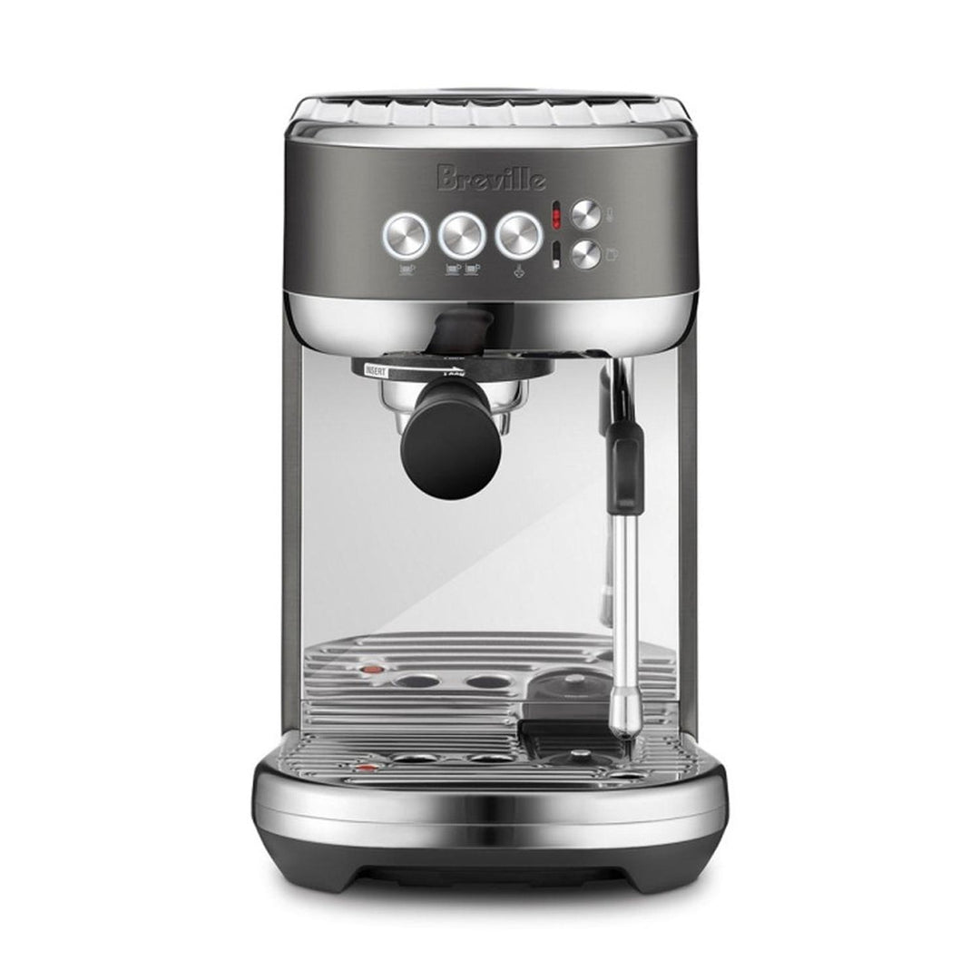 Breville Bambino Plus Automatic Espresso Machine, Black Stainless Steel 