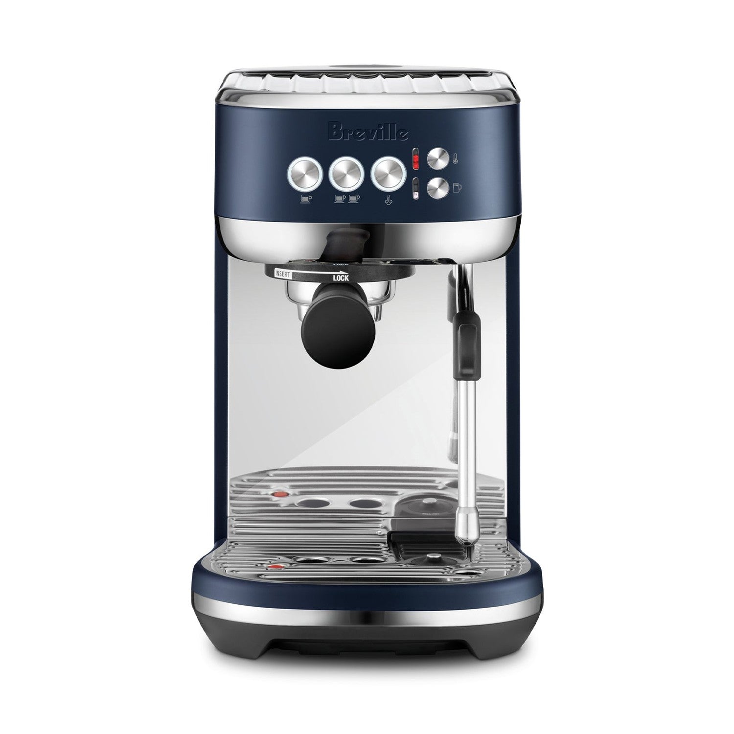 Breville Bambino Plus Automatic Espresso Machine, Damson Blue #BES500DBL1BCA