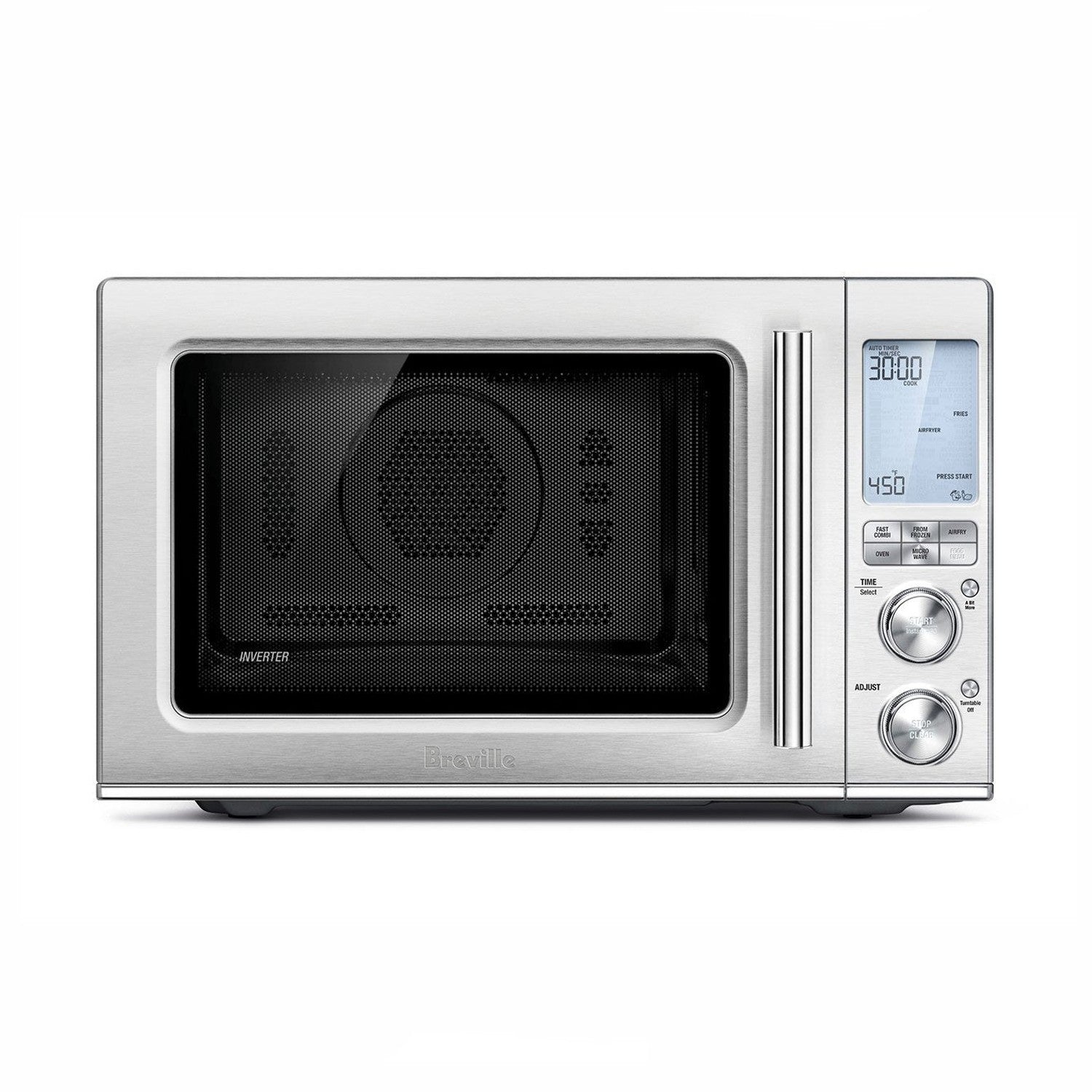 Breville Combi Wave Microwave, Brushed Stainless Steel #BMO870BSS1BCA1