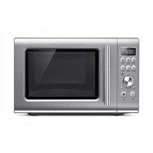 Breville Compact Wave Soft Close Microwave, Silver #BMO650SIL1BCA1