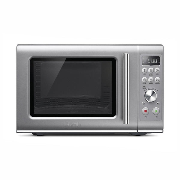 Breville Compact Wave Soft Close Microwave, Silver #BMO650SIL1BCA1