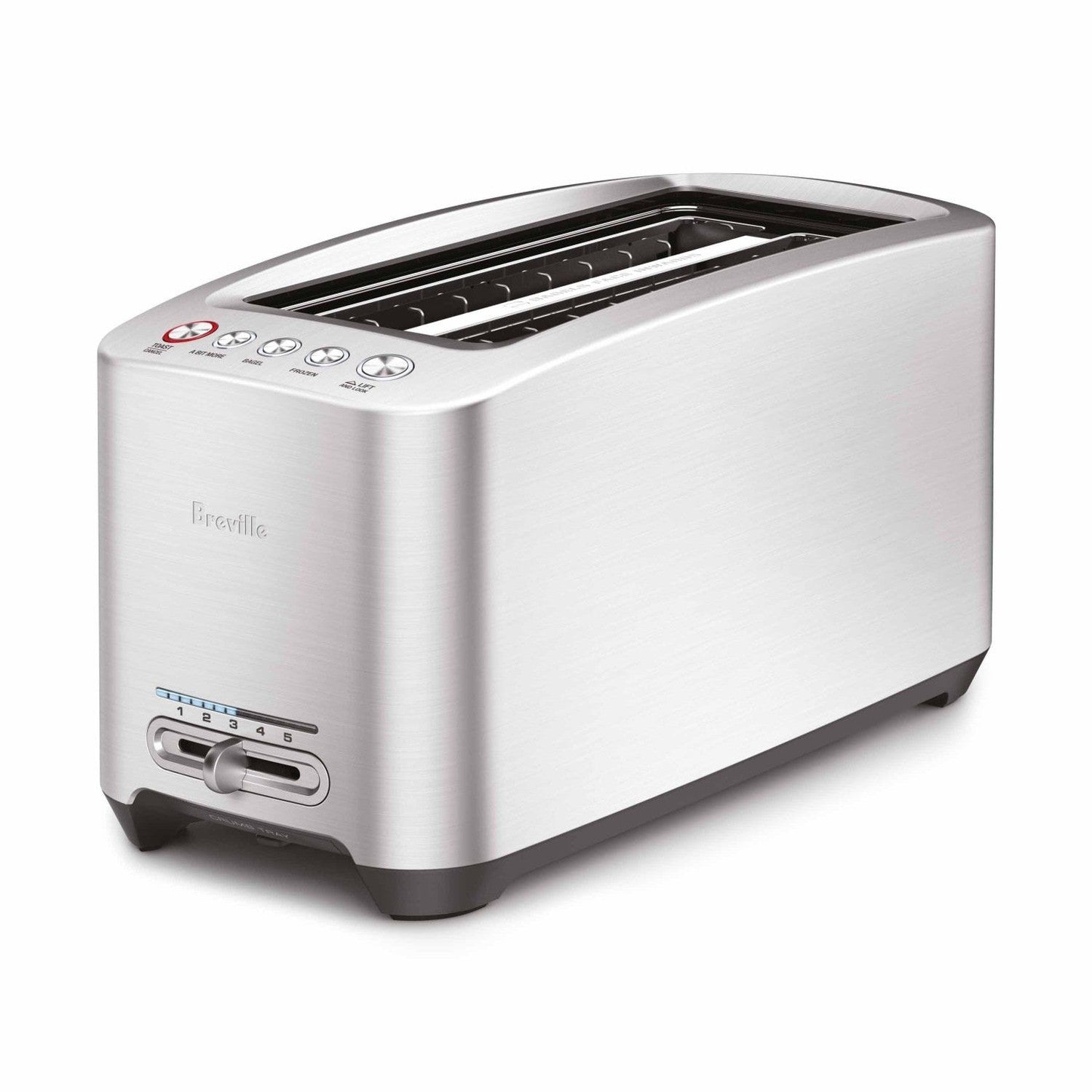 Breville Die-Cast Long Slot Smart Toaster, Brushed Aluminum #BTA830BSS1BCA1