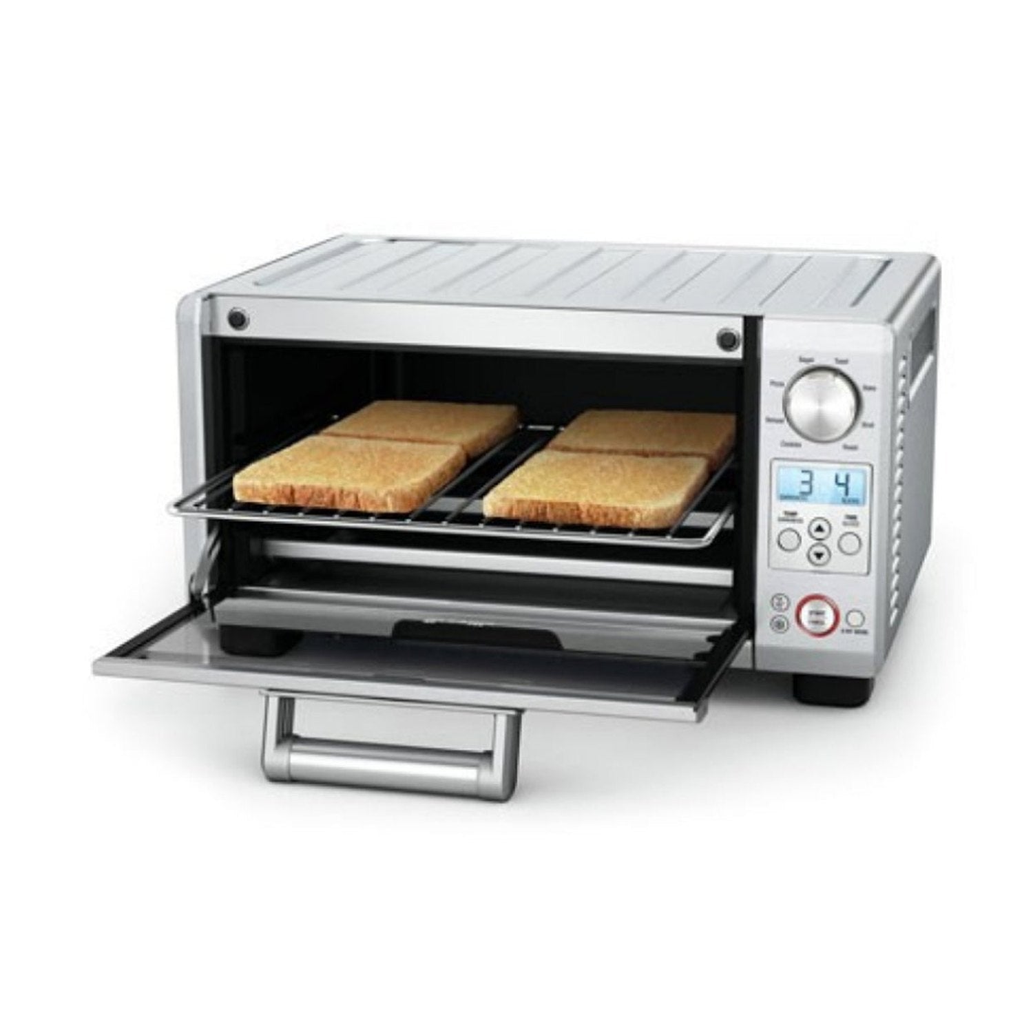 Breville Mini Smart Oven, Brushed Stainless Steel #BOV450BSS1BCA1