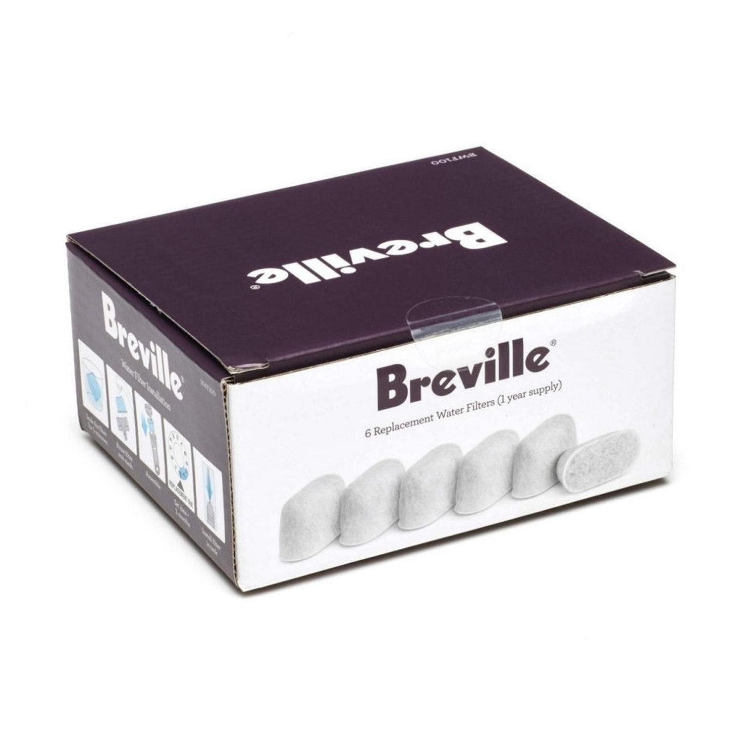 Breville Replacement Charcoal Water Filters