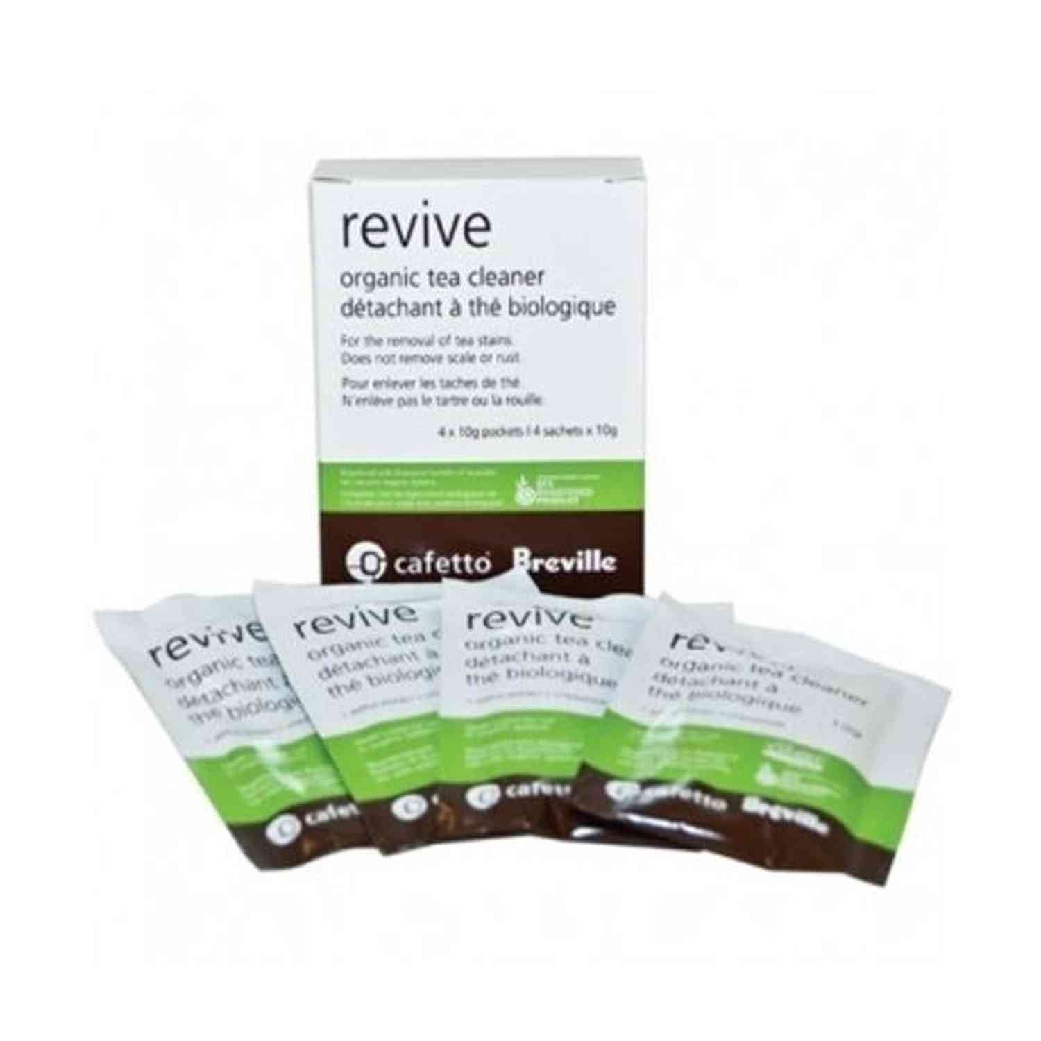 Breville Revive Organic Tea Cleaner, 4 sachets