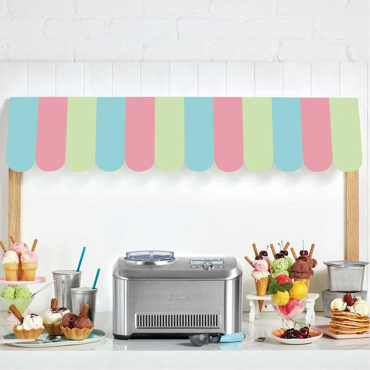 Breville Smart Scoop Ice Cream Maker, Brushed Aluminum 