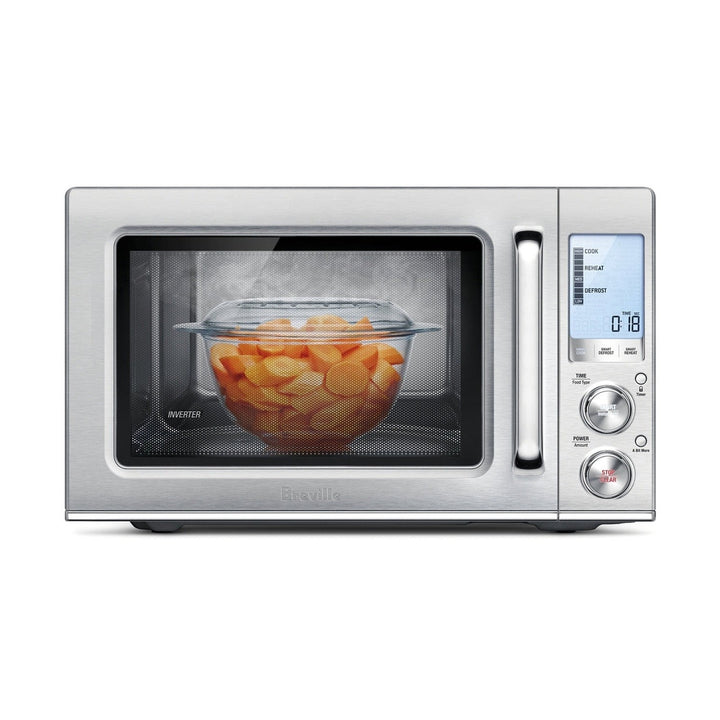 Breville Smooth Wave Microwave, Brushed Stainless Steel 