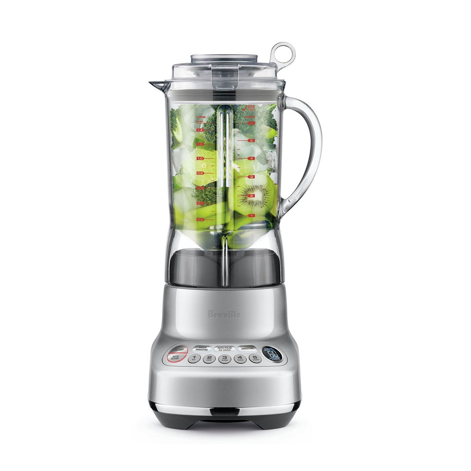 Breville The Fresh and Furious Blender, Silver #BBL620SIL1ACA1