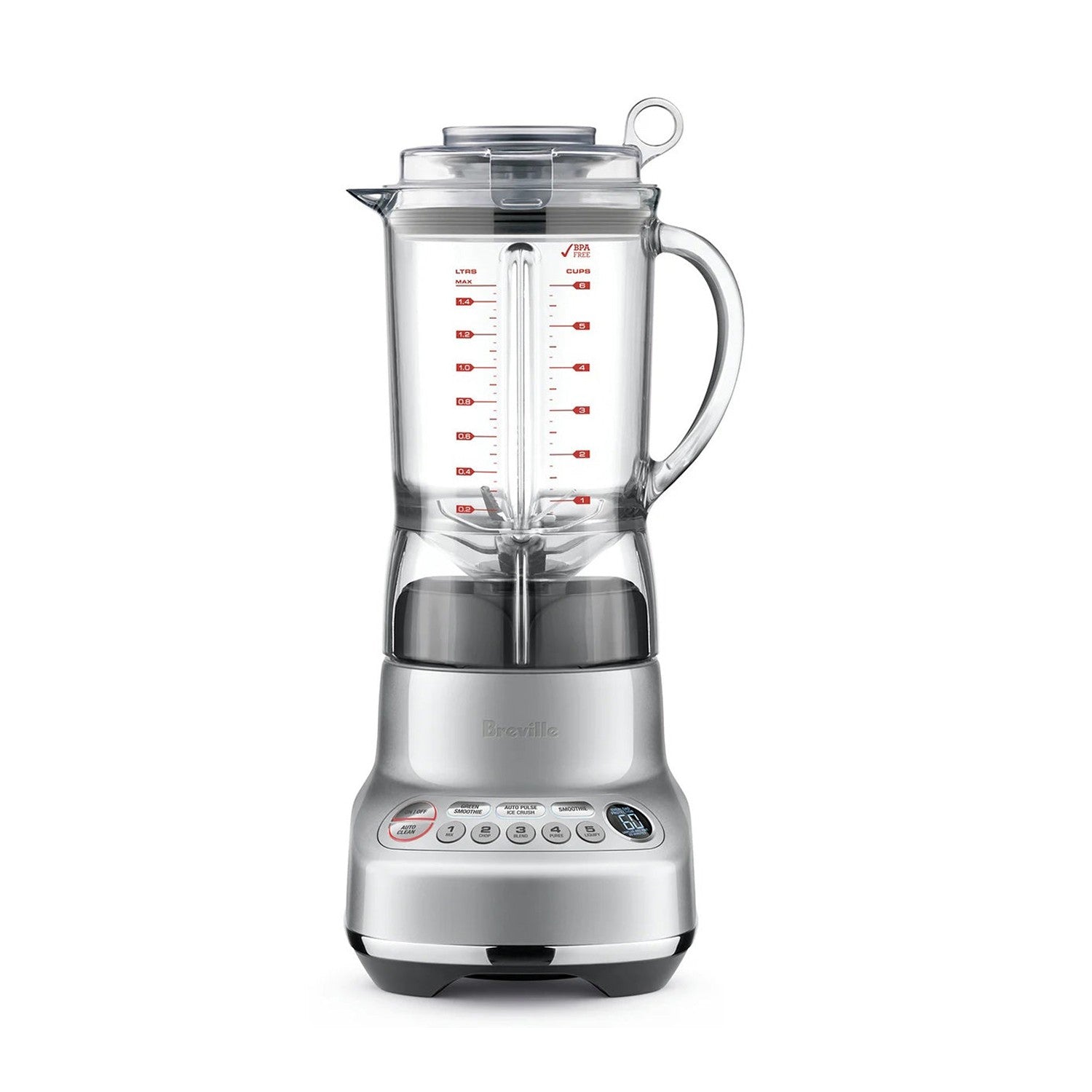 Breville The Fresh and Furious Blender, Silver #BBL620SIL1ACA1