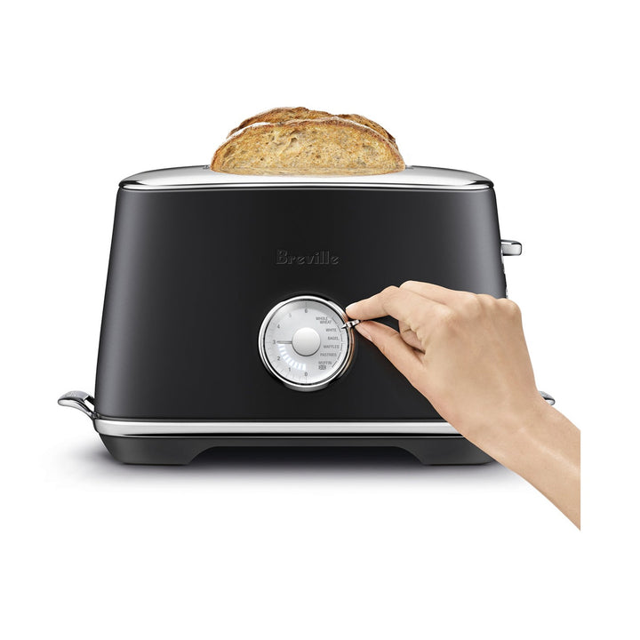 Breville The Toast Select Luxe Toaster, Black Truffle