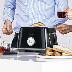 Breville The Toast Select Luxe Toaster, Black Truffle