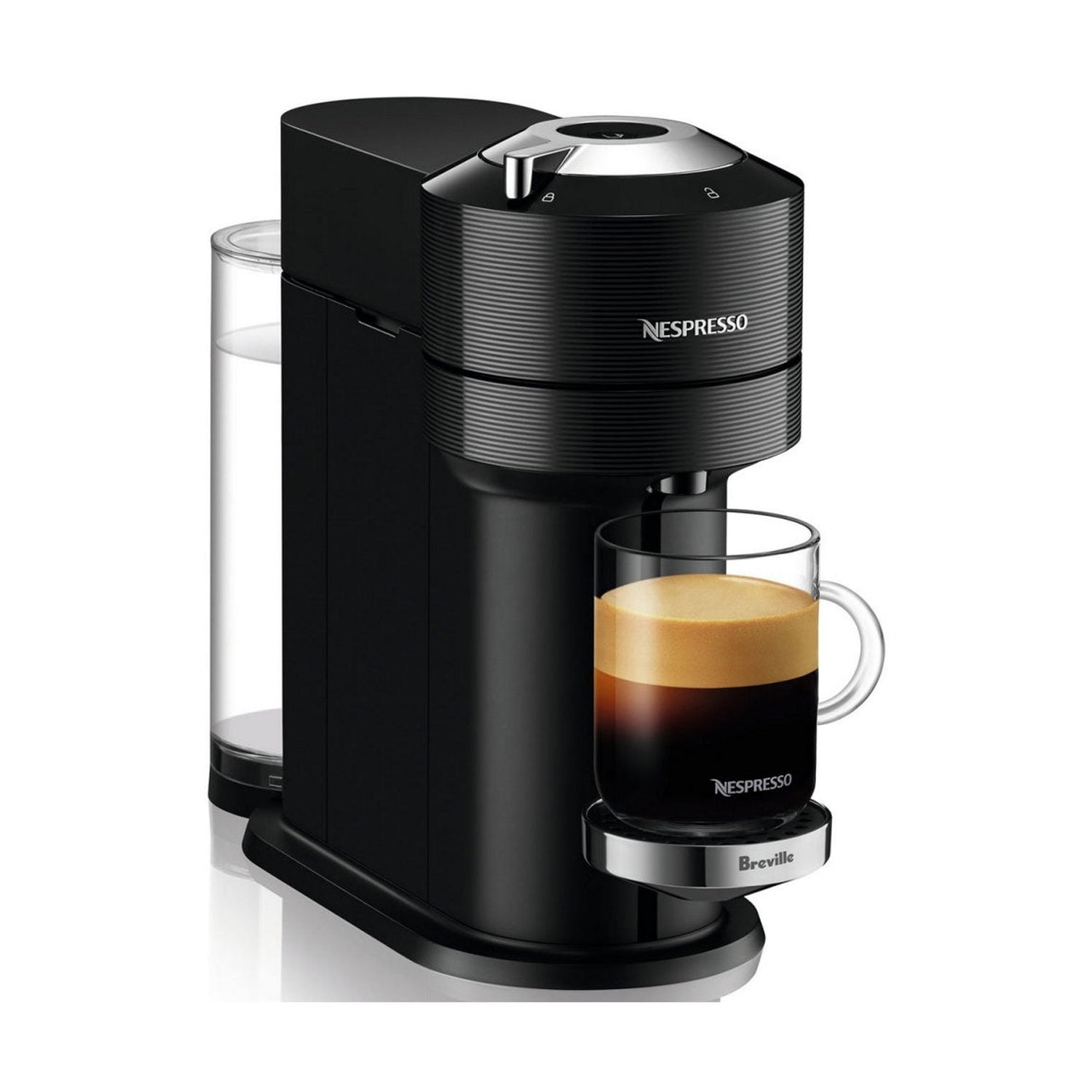 Breville Vertuo Next Premium Espresso Maker & Aeroccino 3, Classic Black #BNV560BLK1BUC1