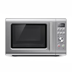 Breville Compact Wave Soft Close Microwave, Silver