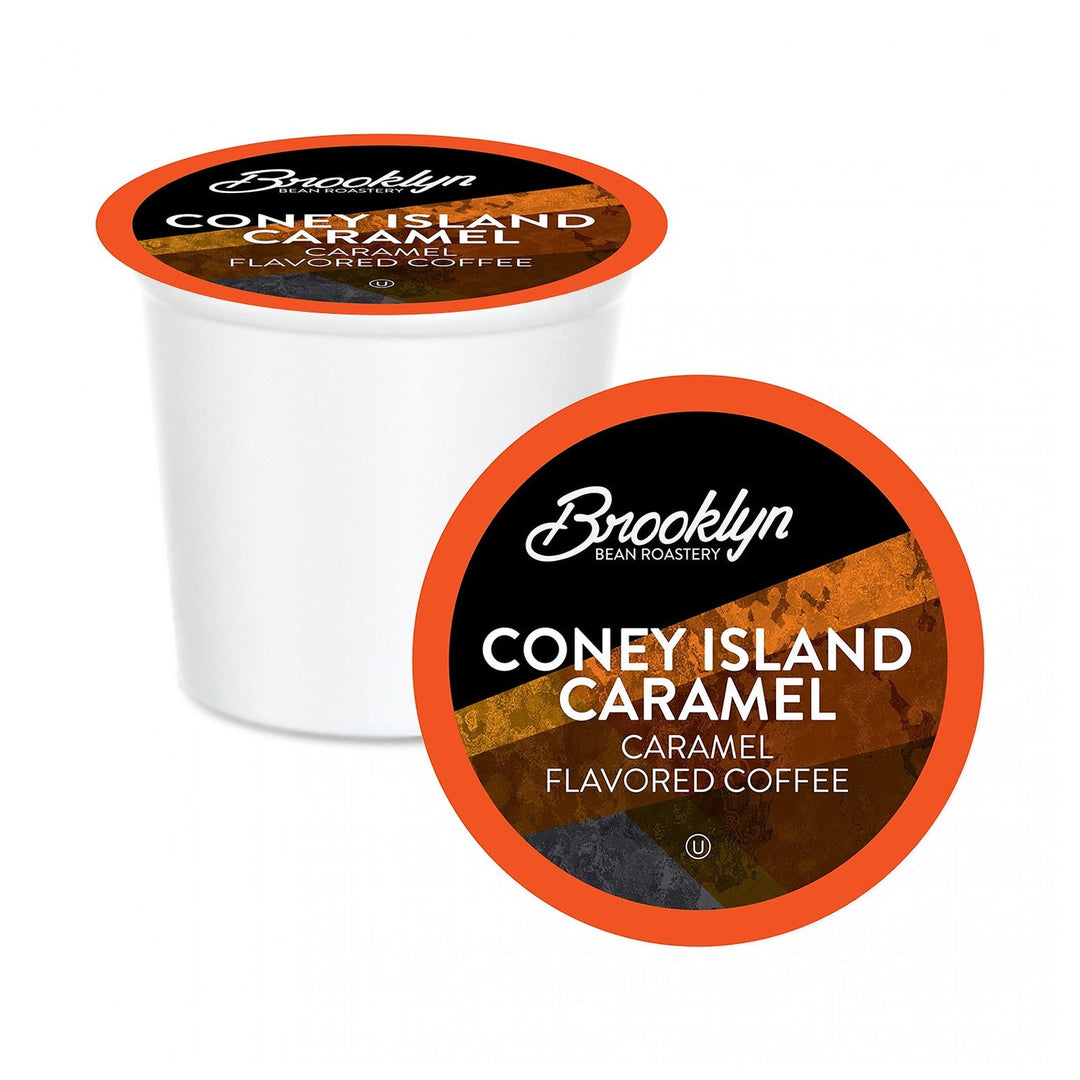 Brooklyn Beans Coney Island Caramel Single Serve Coffee, 40 Pack