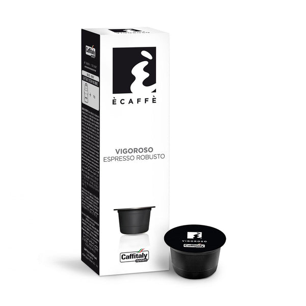 Caffitaly Ecaffe Vigoroso Espresso Capsules 10 Count