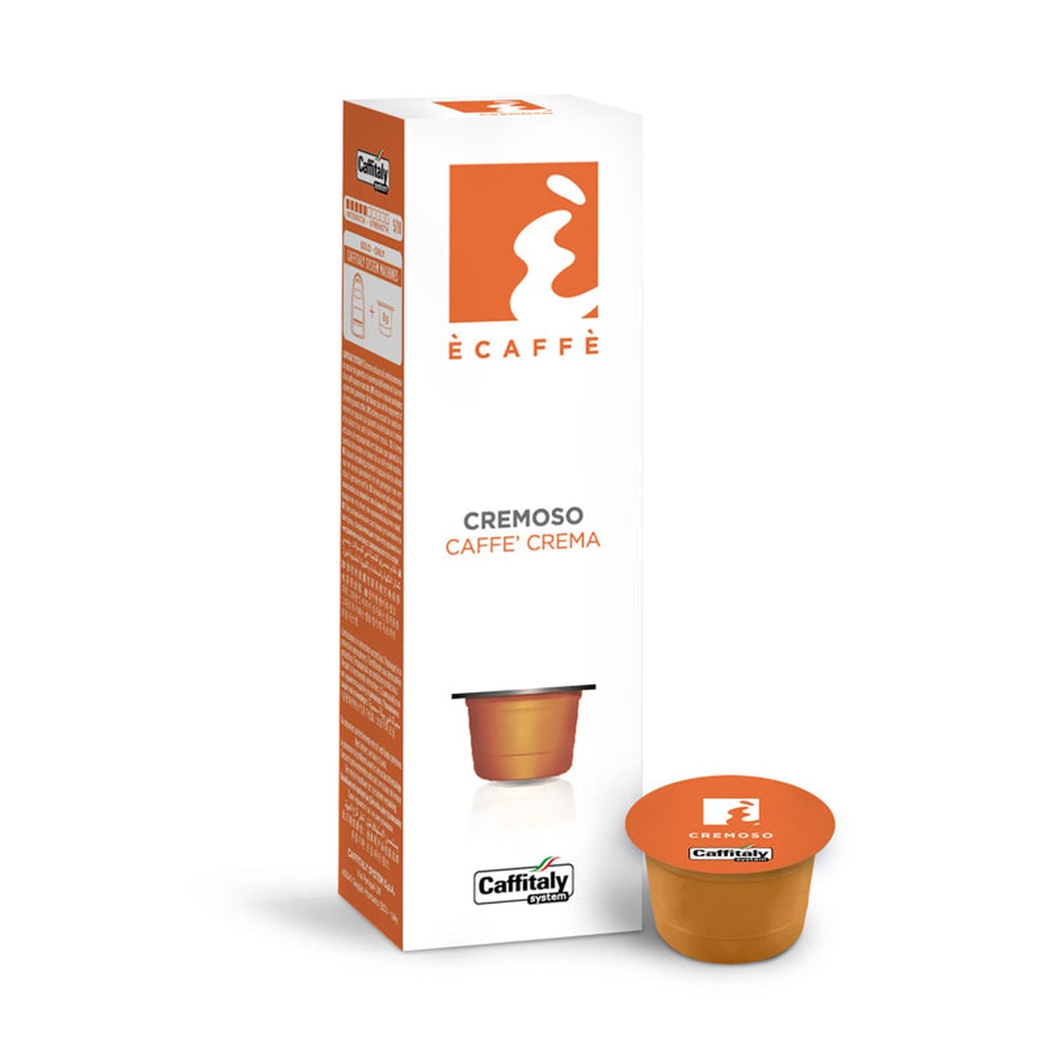 Caffitaly ecaffe Cremoso Espresso Capsules 10 Count