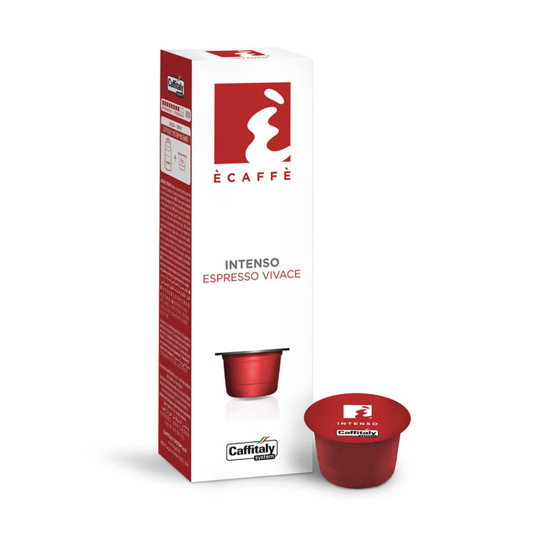 Caffitaly ecaffe Intenso Espresso Capsules 10 Count