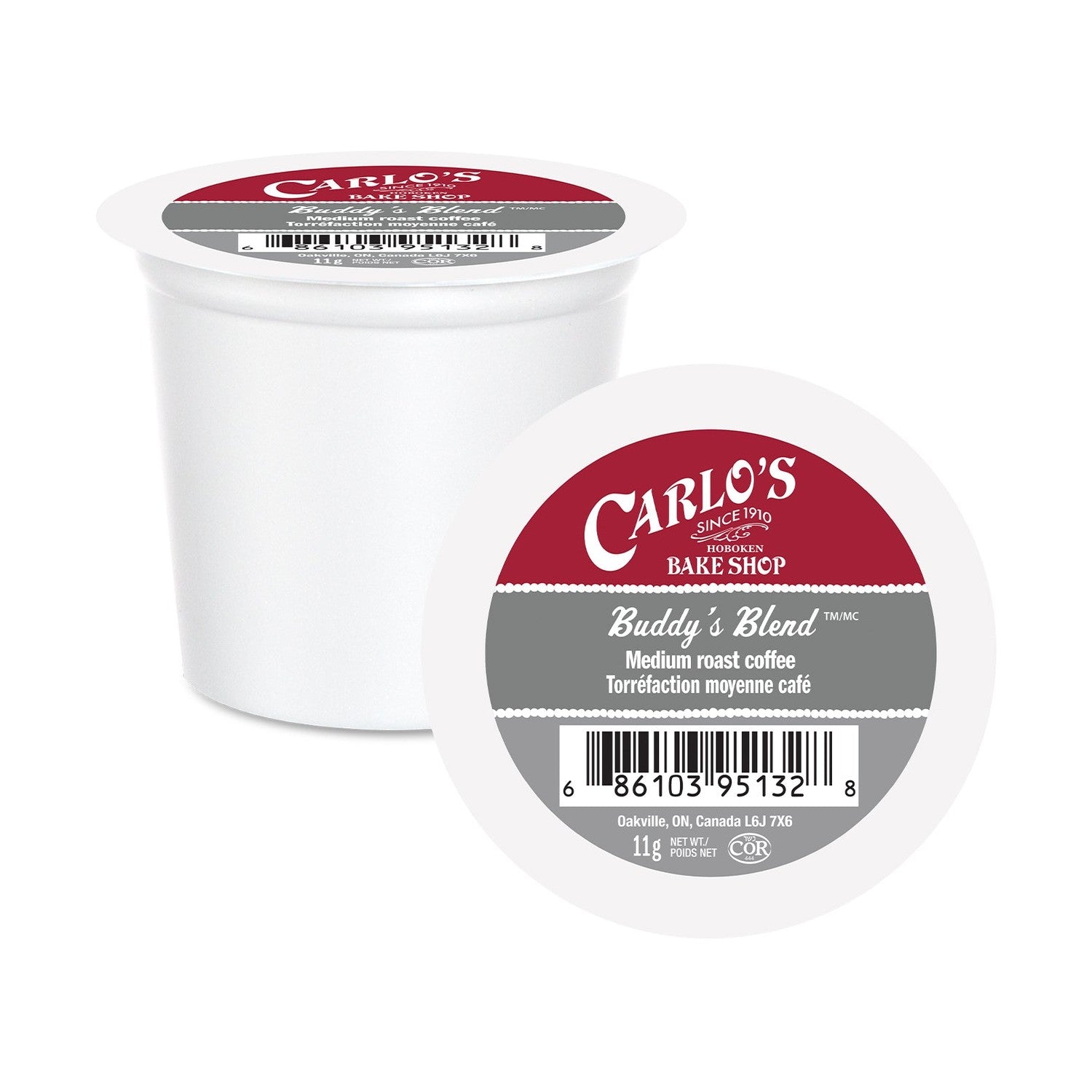 Carlo's Bake Shop Buddy's Blend Single Serve Coffee 24 Pack