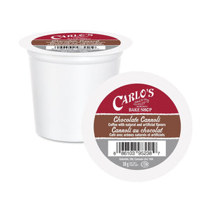 Carlo's Bake Shop Chocolate Cannoli Single Serve Coffee 24 Pack