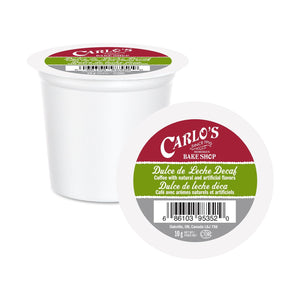 Carlo's Bake Shop Decaf Dulce De Leche Single Serve Coffee 24 Pack