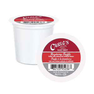 Carlo's Bake Shop Raspberry Truffle Single Serve Coffee 24 Pack