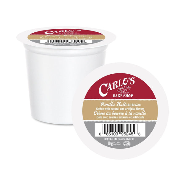 Carlo's Bake Shop Vanilla Buttercream Single Serve Coffee 24 Pack
