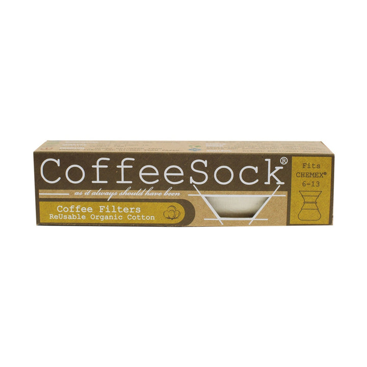 Coffee Sock Reusable Chemex® 6 - 13 Cup Filter, 2 Pack