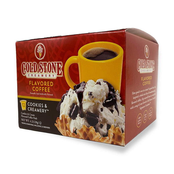Cold Stone Creamery Cookies & Creamery Single Serve Coffee 12 Pack