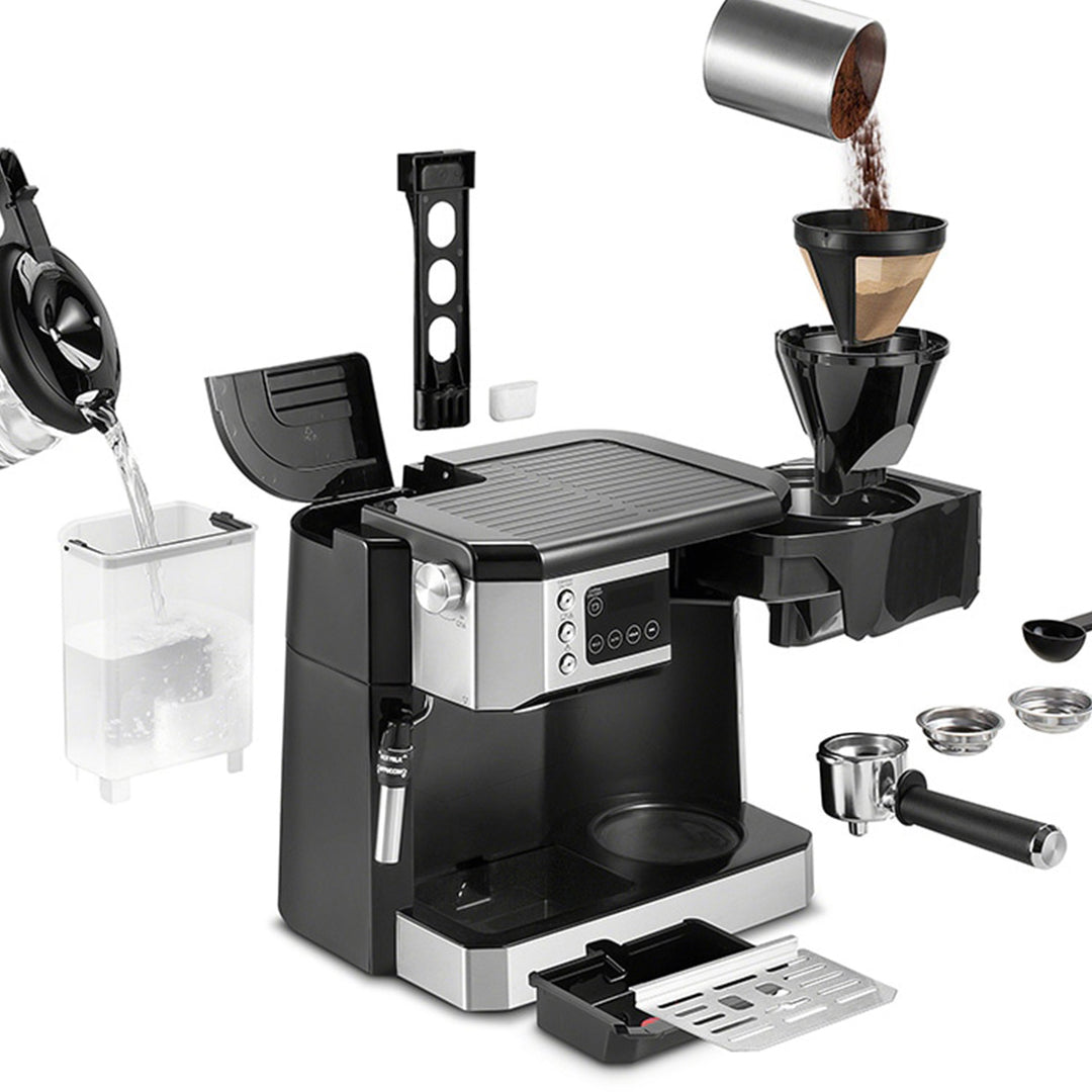 DeLonghi All-In-One Coffee &amp; Espresso Maker 