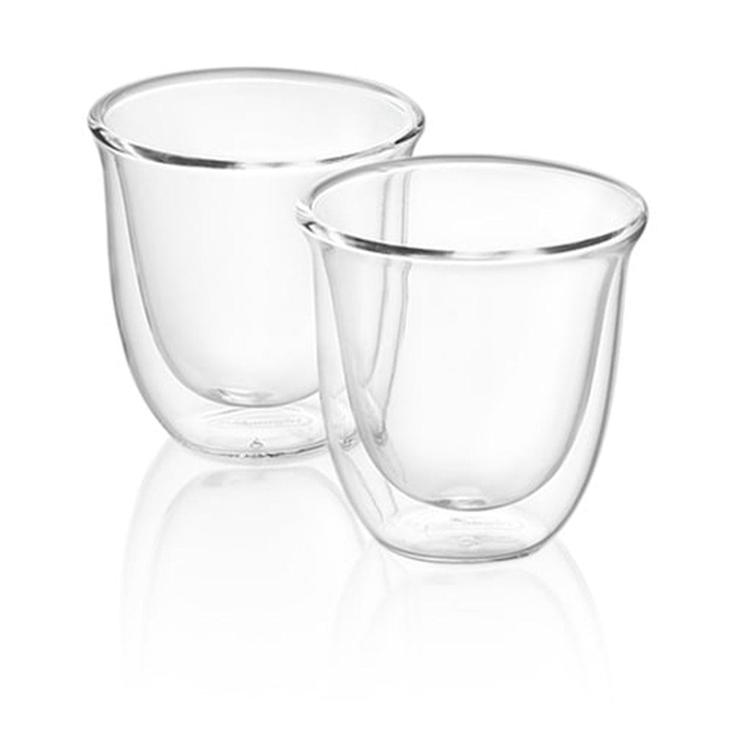DeLonghi Bicchieri Glass Espresso Cups, Set of 2