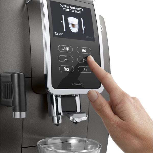 DeLonghi Dinamica Plus Super Automatic Espresso Machine #ECAM37095T