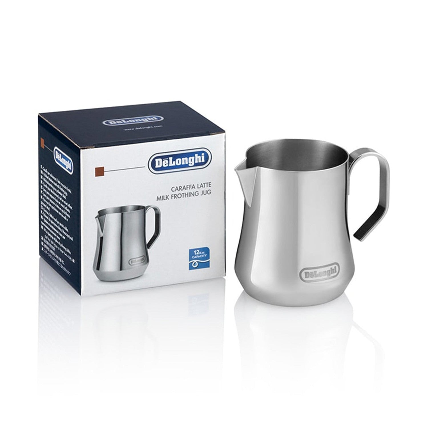 DeLonghi Milk Frothing Pitcher, Stainless Steel