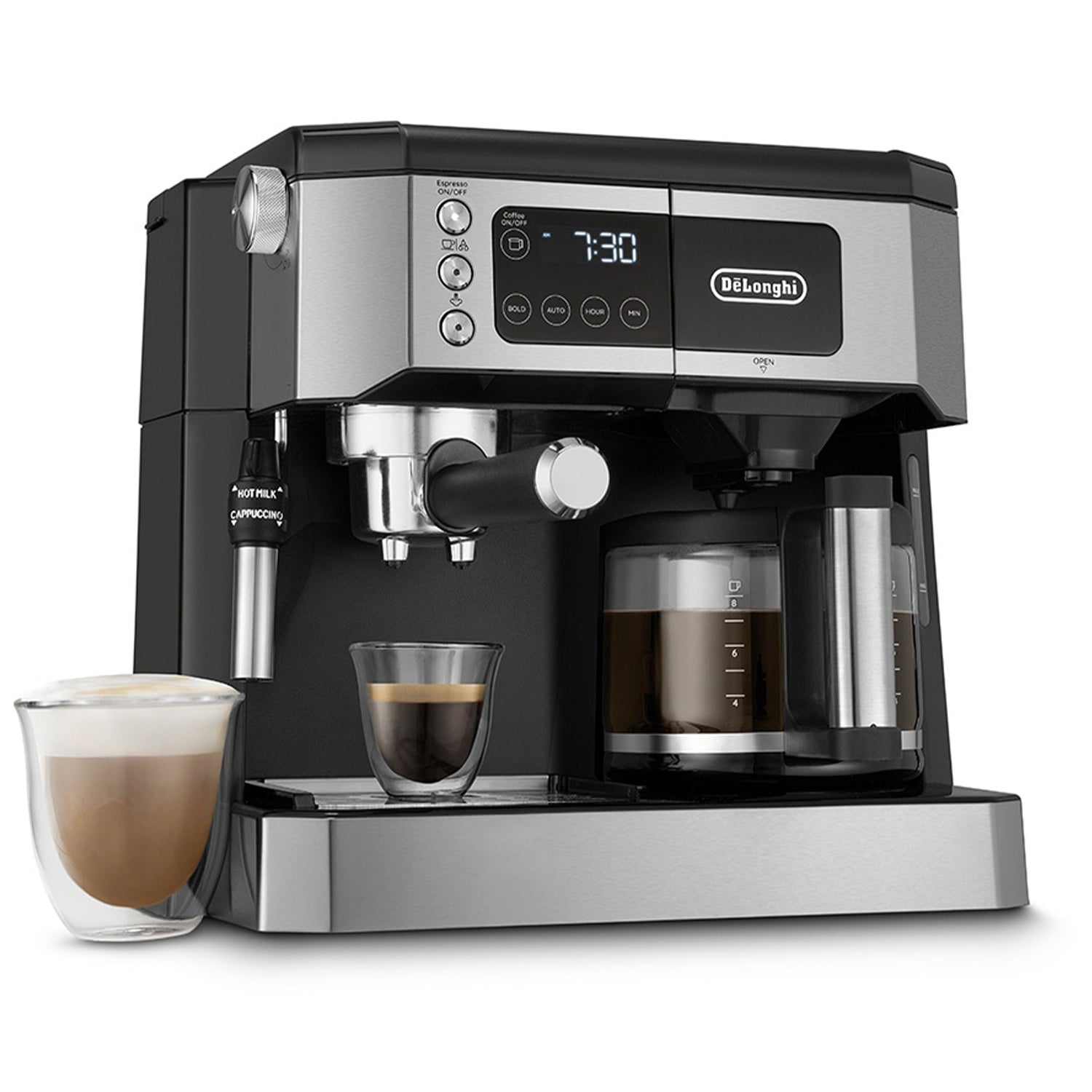 DeLonghi All-In-One Coffee Espresso Maker #COM532M – ECS Coffee