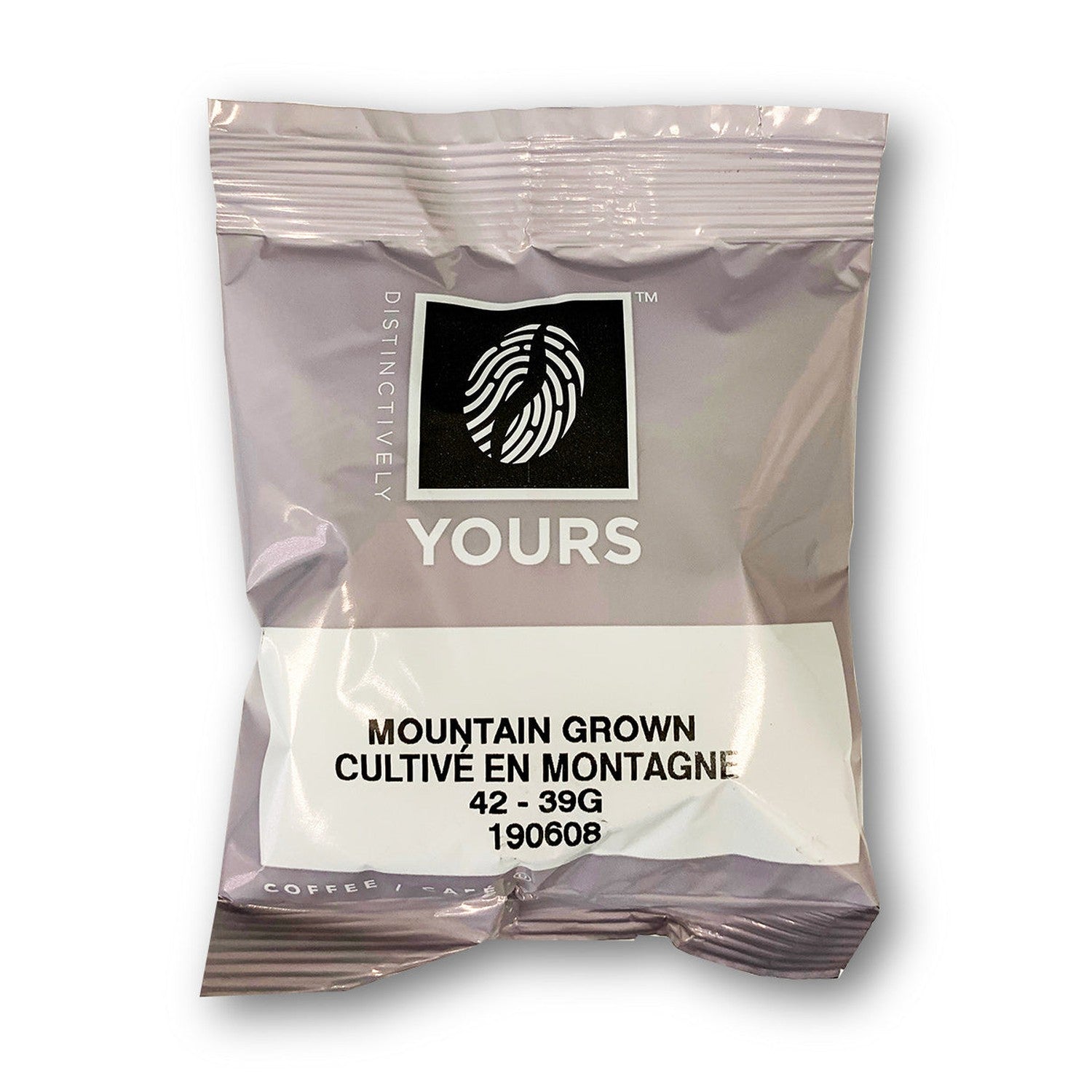 Distinctively Yours Mountain Grown Coffee Fraction packs, 39 G x 42 Packets