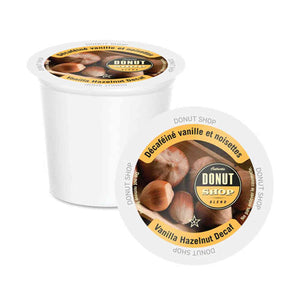 Donut Shop Decaf Vanilla Hazelnut Single Serve Coffee 24 Pack
