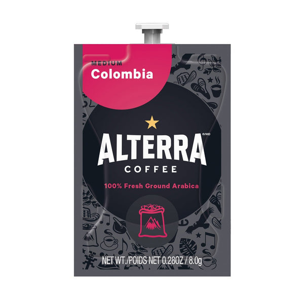 Flavia Alterra Colombia Coffee Freshpacks 20 Count or 100 Case