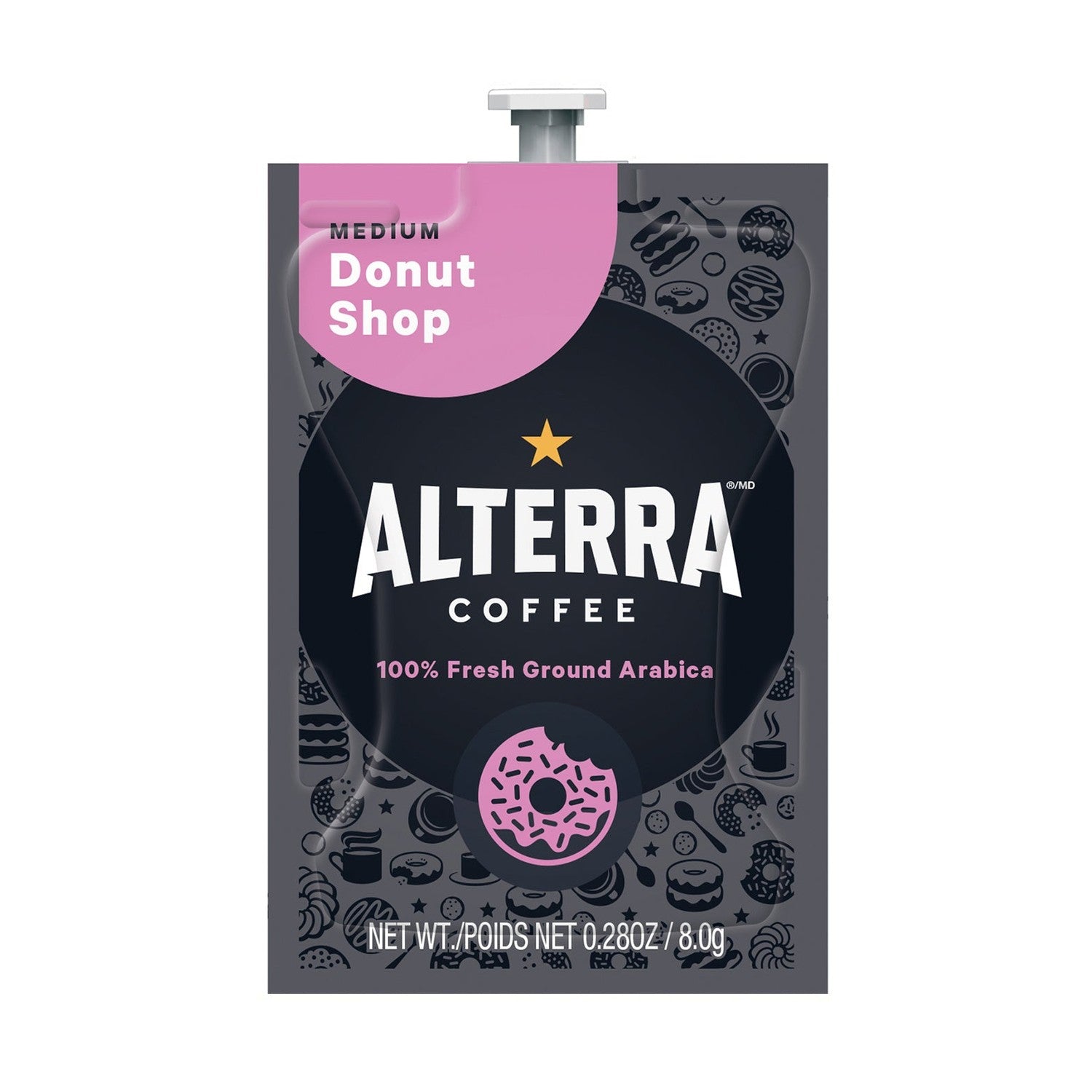 Flavia Alterra Donut Shop Coffee Freshpacks 20 Count or 100 Case