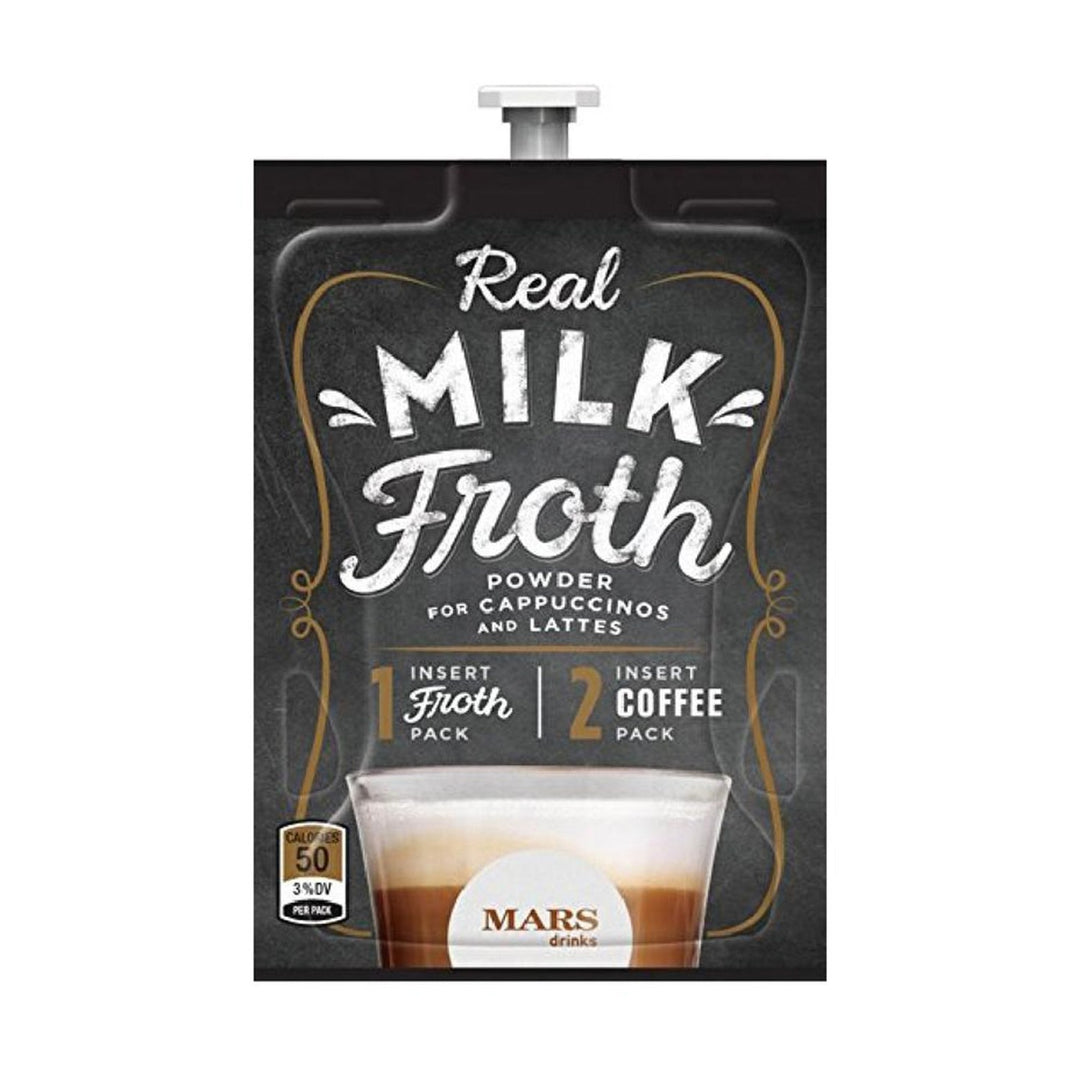 Flavia Real Milk Froth Powder Freshpacks 18 Count or 72 Case