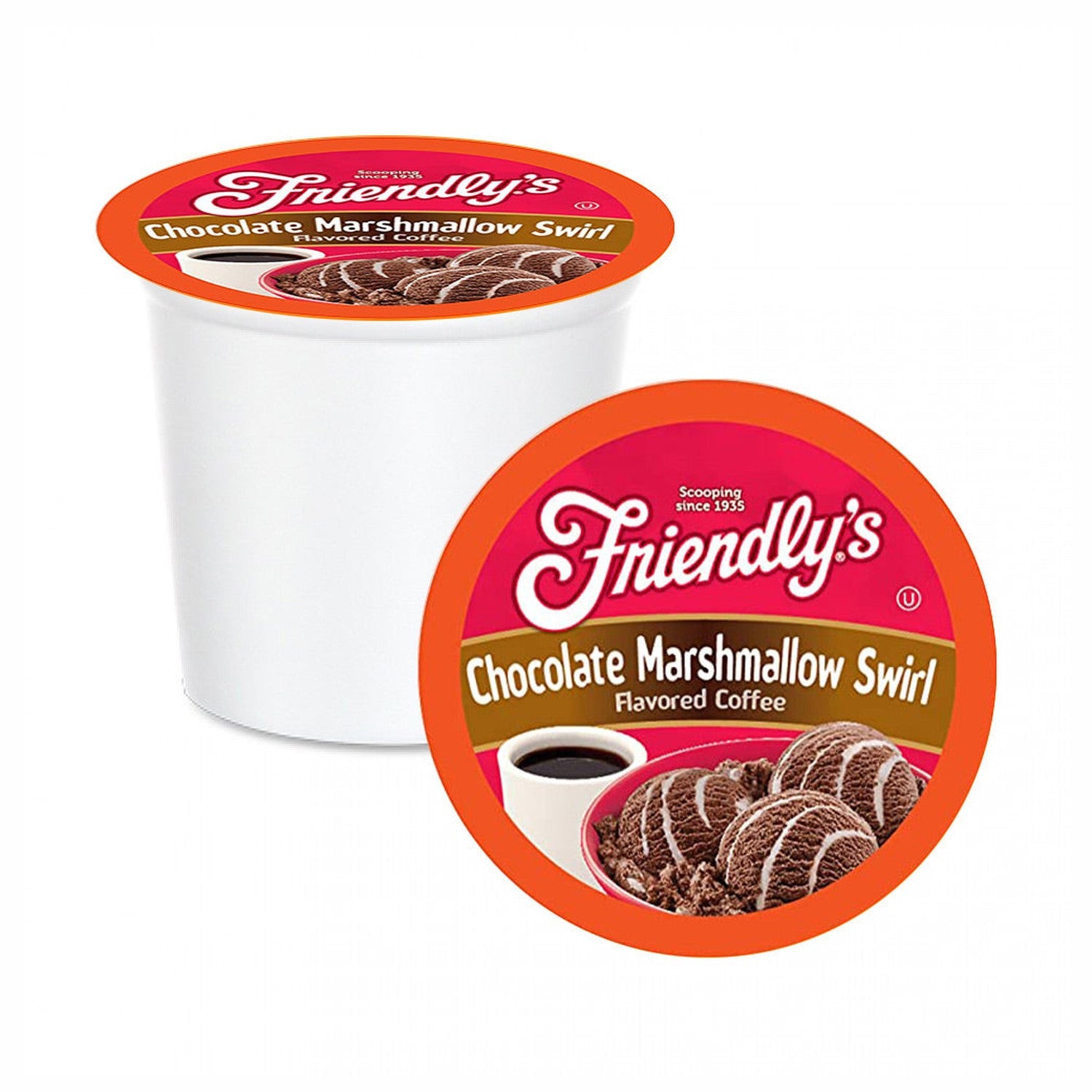 Friendly's Chocolate Marshmallow Single Serve Coffee 12 Pack