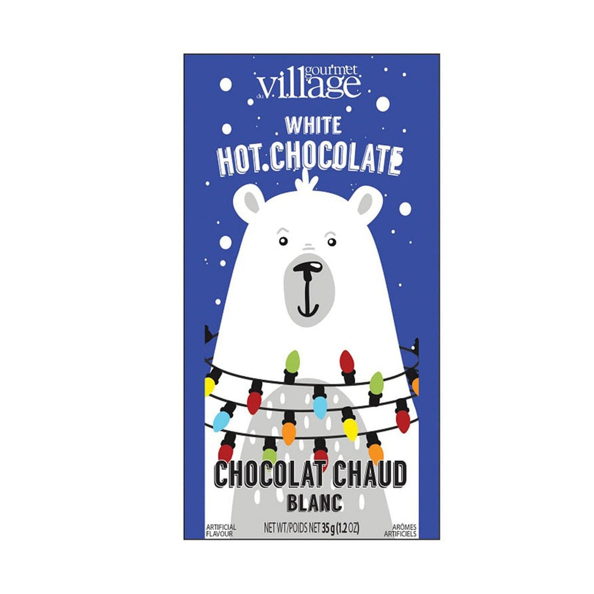 Gourmet du Village Retro Polar Bear White Hot Chocolate Mix