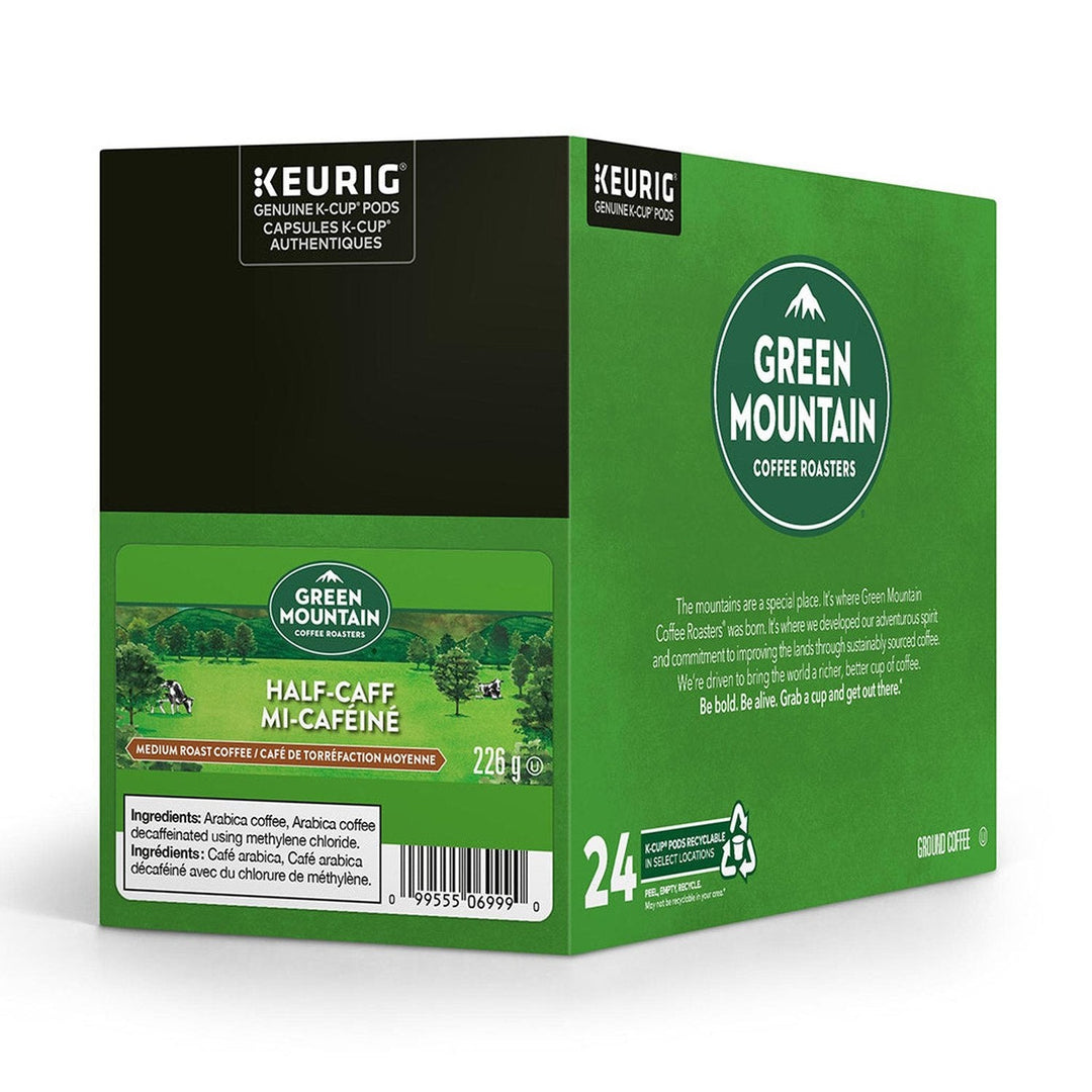 Green Mountain Coffee Half Calf K-Cup Pods 24 Pack