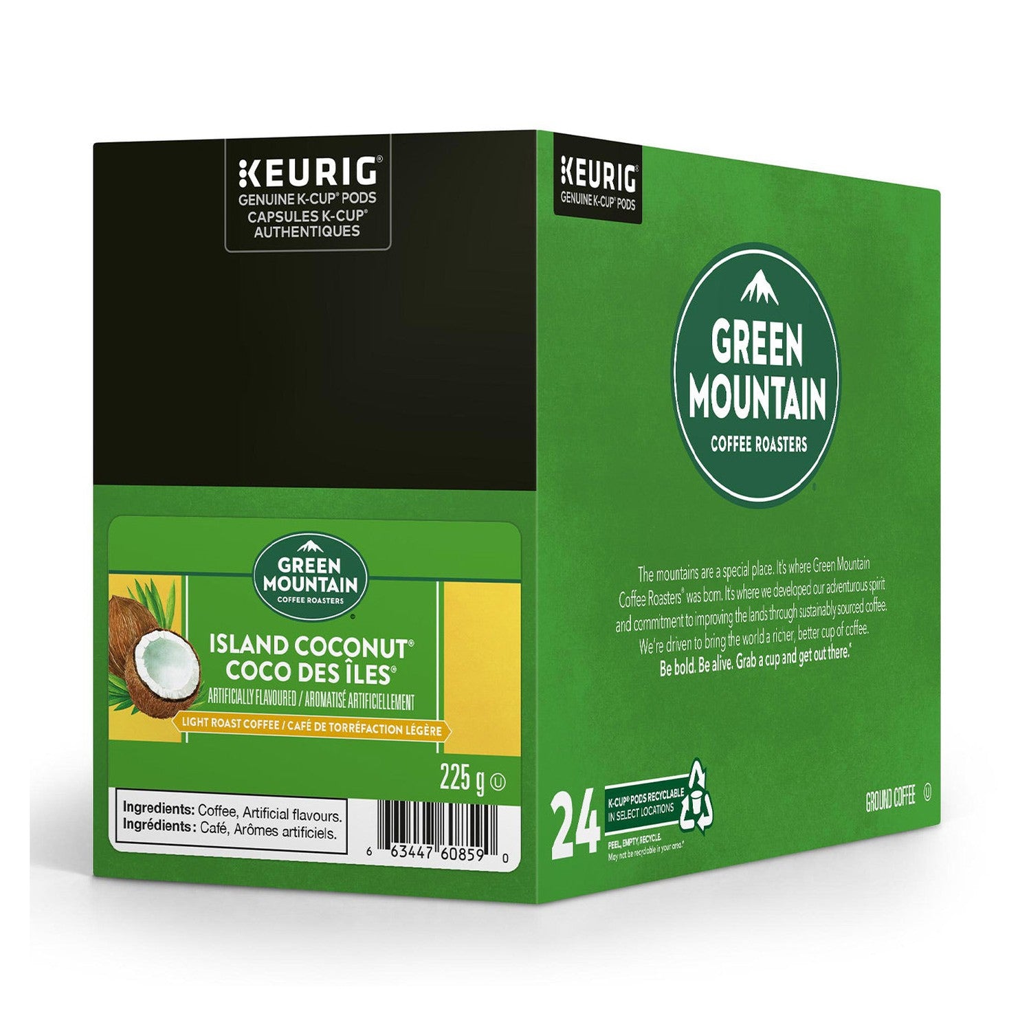 Green Mountain Coffee Island Coconut K-Cup® Pods 24 Pack