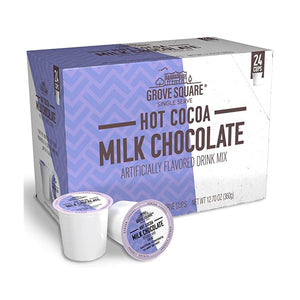 Grove Square Milk Chocolate Single Serve Hot Chocolate 24 Pack