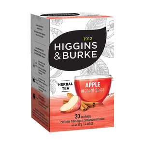 Higgins & Burke Apple Orchard Spice Filterbag Tea 20 Count