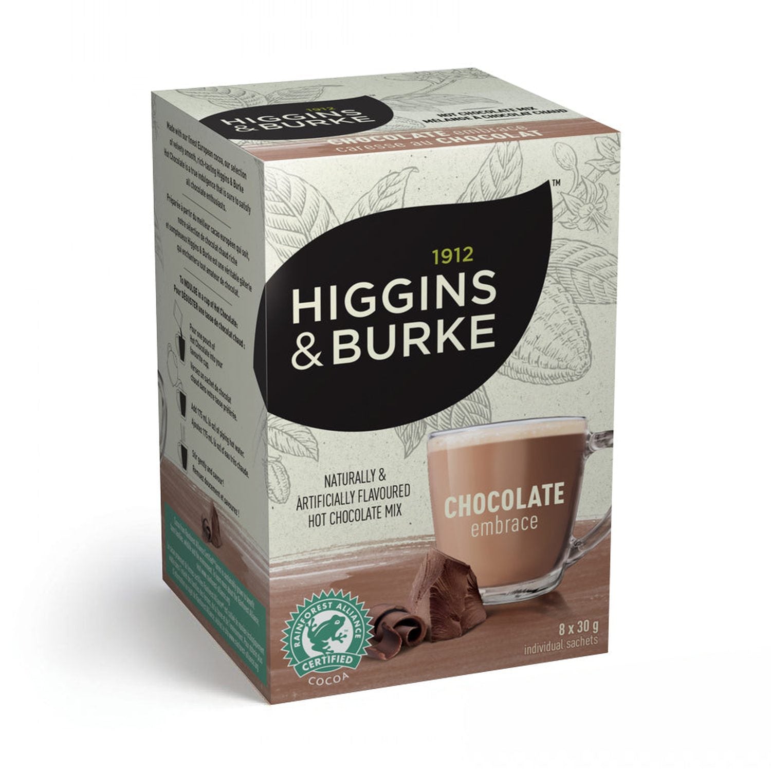 Higgins & Burke Chocolate Embrace Premium Hot Chocolate