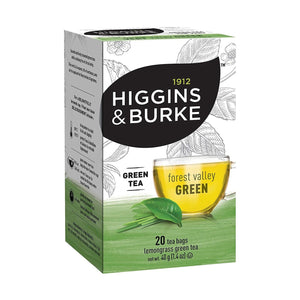 Higgins & Burke Forest Valley Green Filterbag Tea 20 Count