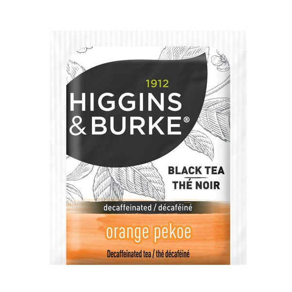 Higgins & Burke Orange Pekoe Decaf Filterbag Tea 20 Count