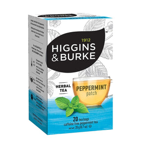 Higgins & Burke Peppermint Patch Filterbag Tea 20 Count