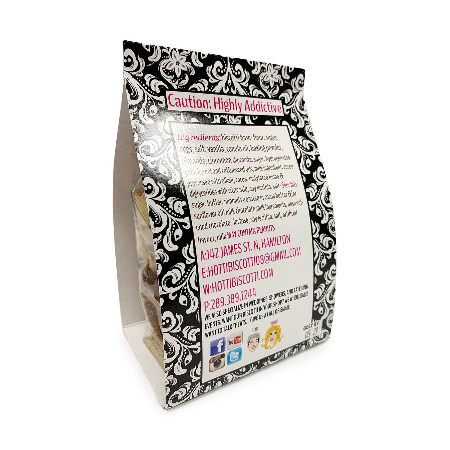 Hotti Biscotti - Bag of Mini Biscotti